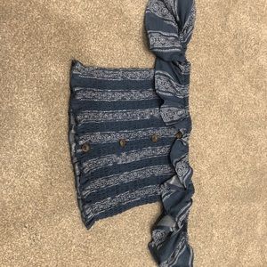 off the shoulder crop top